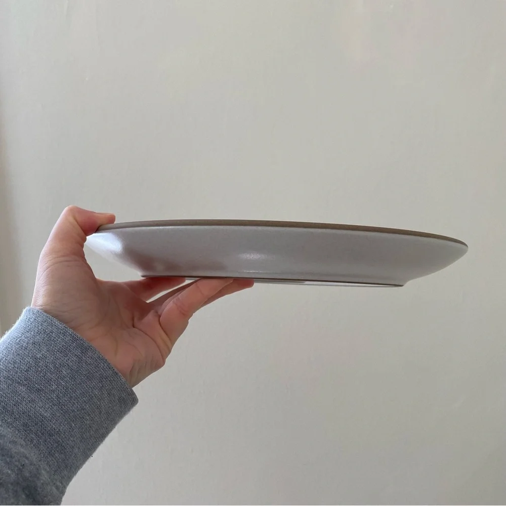 $58 Brand New Heath Ceramics Sand Color Coupe Dinner Plate 11'' Diameter